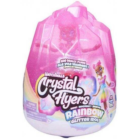 CRYSTAL FLYERS RAINBOW GLITTER IDOL image 1