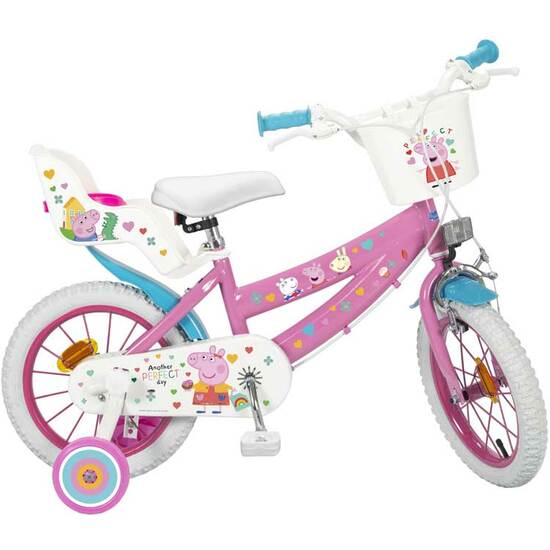 BICICLETA 14 PEPPA PIG ROSA image 0