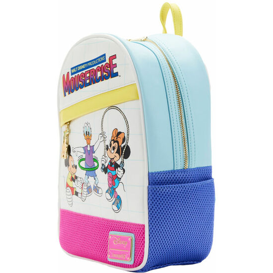 MOCHILA MOUSERCISE DISNEY LOUNGEFLY 30CM image 1