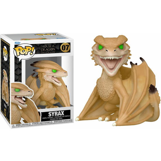 FIGURA POP JUEGO DE TRONOS LA CASA DEL DRAGON SYRAX image 0