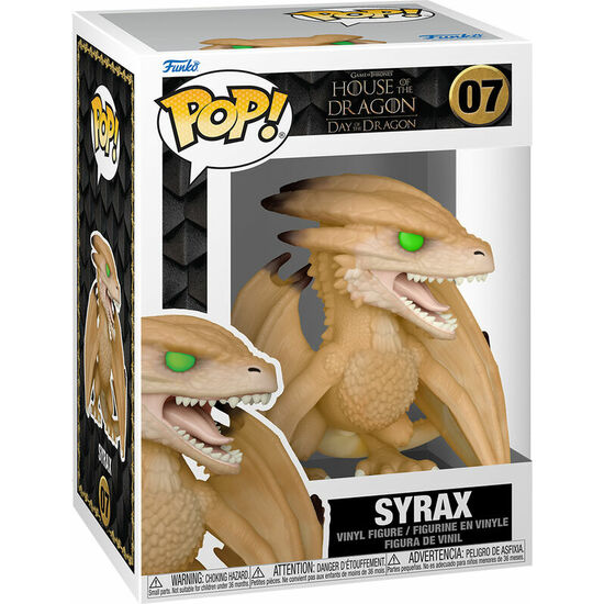 FIGURA POP JUEGO DE TRONOS LA CASA DEL DRAGON SYRAX image 2