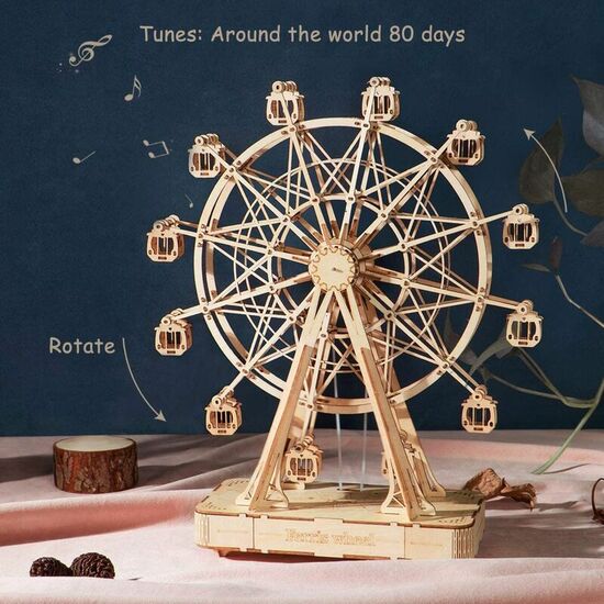 PUZZLE 3D MUSICAL FERRIS WHEEL image 2