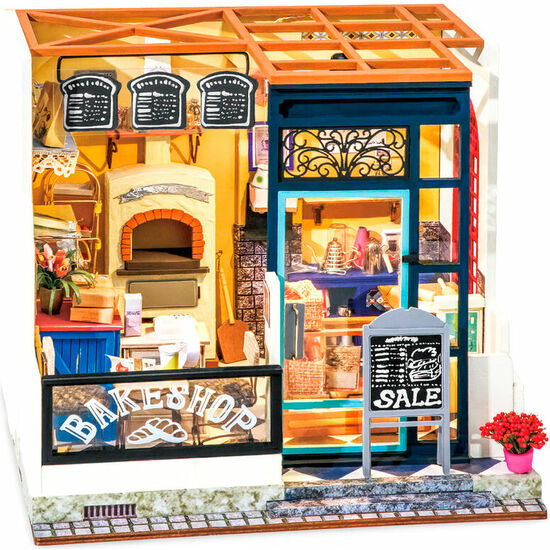 PUZZLE 3D CASA MINIATURA NANCY S BAKE SHOP image 1