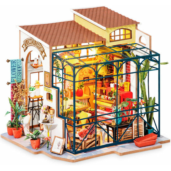 PUZZLE 3D CASA MINIATURA EMILY S FLOWER SHOP image 0