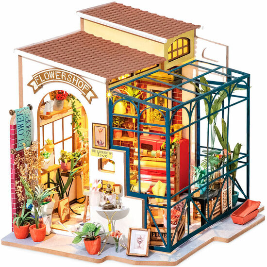 PUZZLE 3D CASA MINIATURA EMILY S FLOWER SHOP image 1