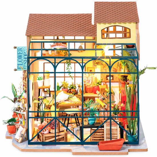 PUZZLE 3D CASA MINIATURA EMILY S FLOWER SHOP image 2