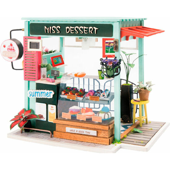 PUZZLE 3D CASA MINIATURA ICE CREAM STATION image 0