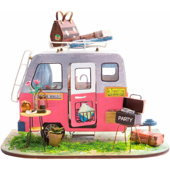 PUZZLE 3D CASA MINIATURA HAPPY CAMPER image 0