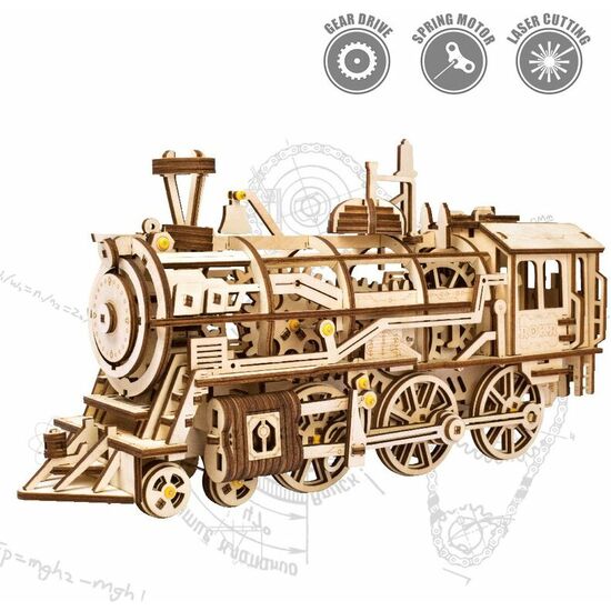 PUZZLE 3D LOCOMOTIVE image 1