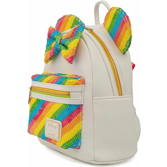 MOCHILA RAINBOW MINNIE DISNEY LOUNGEFLY 26CM image 2