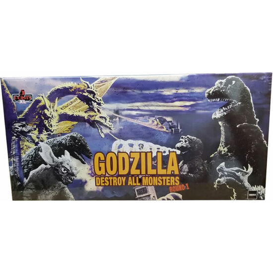 SET FIGURAS GODZILLA 1968 GODZILLA: DESTROY ALL MONSTERS 5 POINTS XL image 0