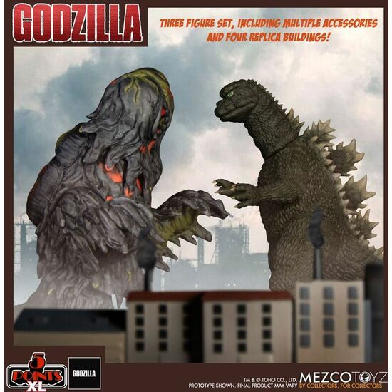 SET FIGURA GODZILLA VS HEDORA GODZILLA 5 POINST XL 12CM image 1