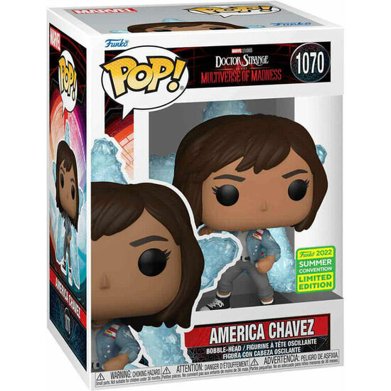 FIGURA POP MARVEL DOCTOR STRANGE MULTIVERSE OF MADNESS AMERICA CHAVEZ EXCLUSIVE image 0