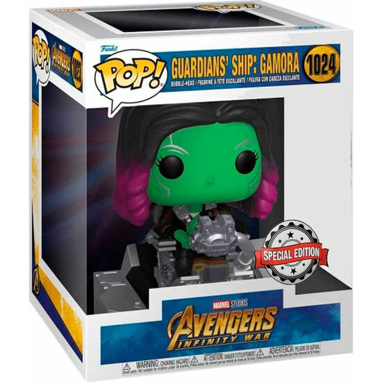 FIGURA POP MARVEL AVENGERS INFINITY WAR GUARDIANS SHIP GAMORA EXCLUSIVE image 0