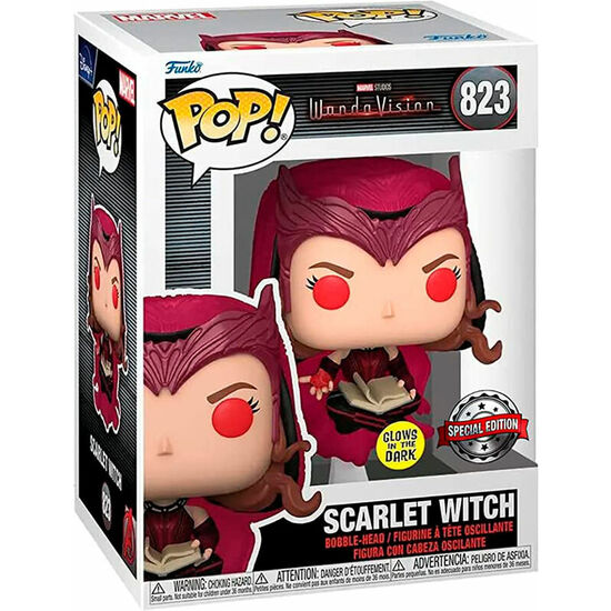 FIGURA POP MARVEL WANDA VISION SCARLET WITCH EXCLUSIVE image 0