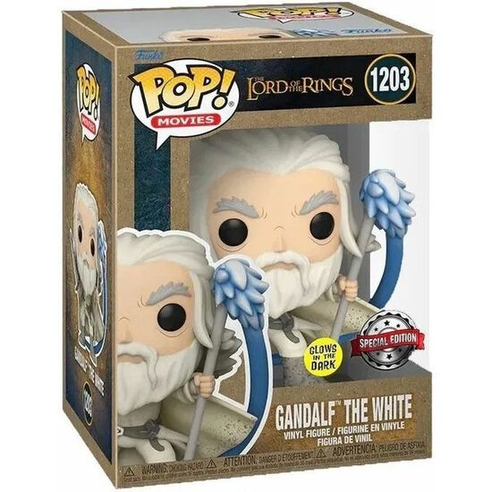 FIGURA POP EL SEÑOR DE LOS ANILLOS GANDALF THE WHITE EXCLUSIVE image 0