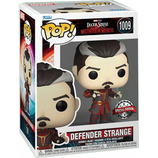 FIGURA POP MARVEL DOCTOR STRANGE DEFENDER STRANGE EXCLUSIVE image 1