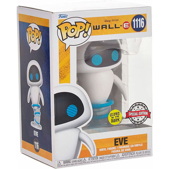 FIGURA POP DISNEY PIXAR WALL-E EVE EXCLUSIVE image 0