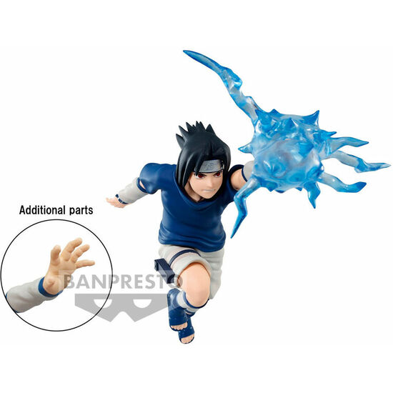 FIGURA UCHIHA SASUKE EFFECTREME NARUTO 12CM image 1