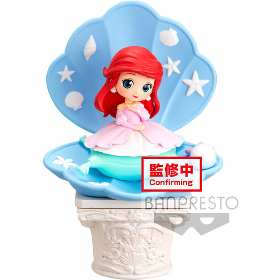 FIGURA ARIEL VER.A PINK DRESS STYLE DISNEY CHARACTERS Q POSKET 12CM image 0