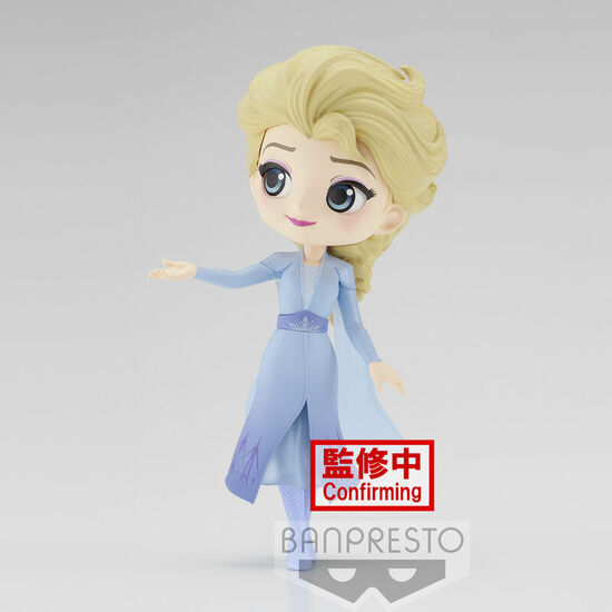 FIGURA ELSA VER.A FROZEN 2 DISNEY CHARACTERS Q POSKET 14CM image 0