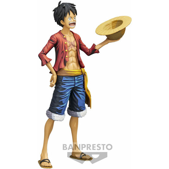 FIGURA D. LUFFY MONKEY GRANDISTA NERO ONE PIECE 28CM image 1