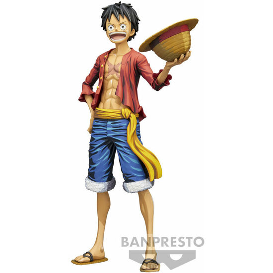 FIGURA D. LUFFY MONKEY GRANDISTA NERO ONE PIECE 28CM image 2