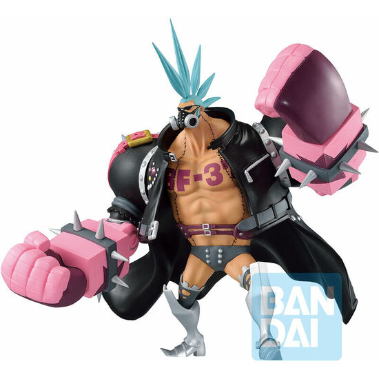 FIGURA ICHIBANSHO FRANKI FILM RED MORE BEAT ONE PIECE 18,5CM image 1