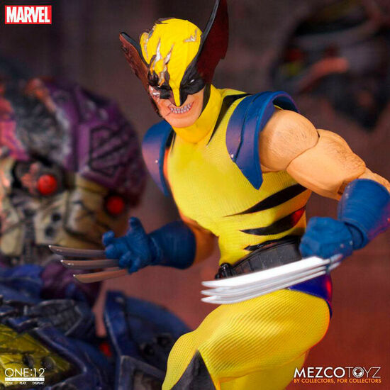 FIGURA WOLVERINE DELUXE STEEL BOX EDITION X-MEN MARVEL UNIVERSE 16CM image 2