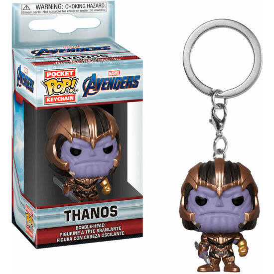 LLAVERO POCKET POP MARVEL AVENGERS ENDGAME THANOS image 0