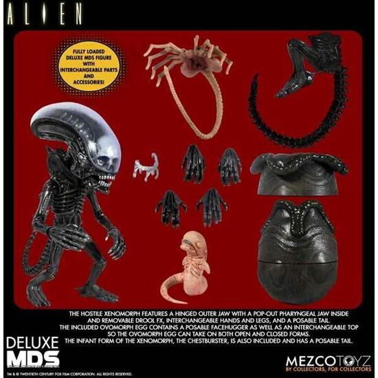 FIGURA ALIEN - ALIEN DELUXE MDS 18CM image 1