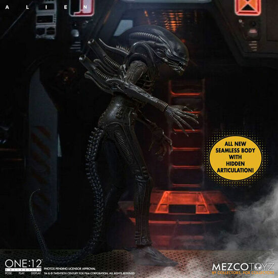 FIGURA ALIEN THE ONE ALIEN 18CM image 1