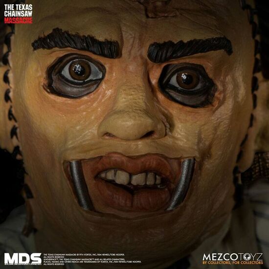 FIGURA MDS LEATHERFACE LA MATANZA DE TEXAS 15CM image 1