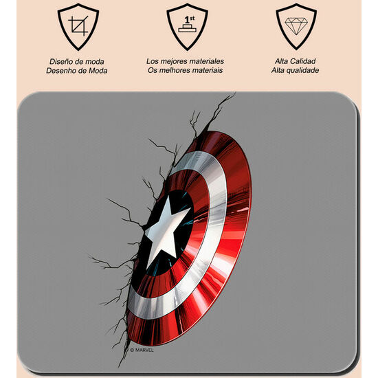 ALFOMBRILLA RATON CAPITAN AMERICA MARVEL image 1