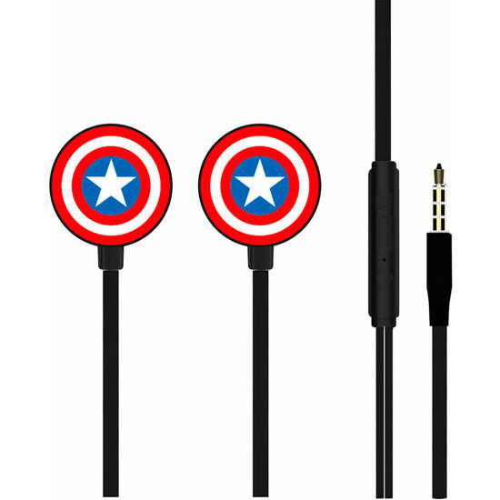 AURICULARES CAPITAN AMERICA MARVEL image 0