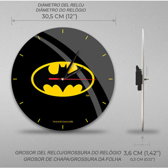 RELOJ PARED BATMAN DC COMICS image 1