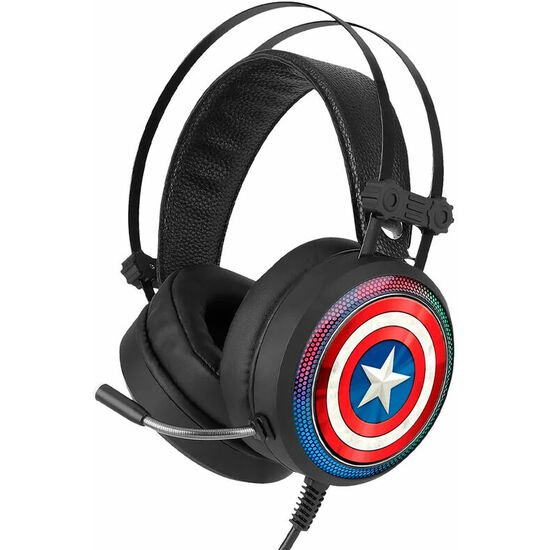 AURICULARES GAMING CAPITAN AMERICA MARVEL image 0