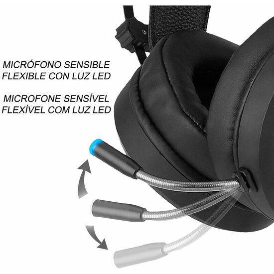 AURICULARES GAMING CAPITAN AMERICA MARVEL image 2