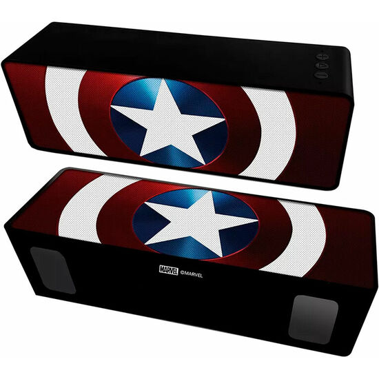 ALTAVOZ PORTATIL INALAMBRICO CAPITAN AMERICA MARVEL image 0