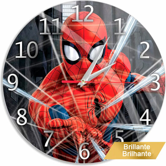 RELOJ PARED SPIDERMAN MARVEL image 0