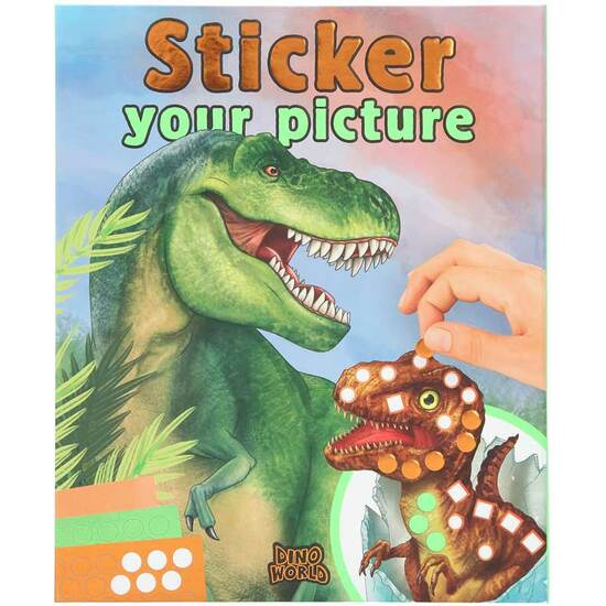 STICKER YOUR PICTURE DINO WORLD image 0