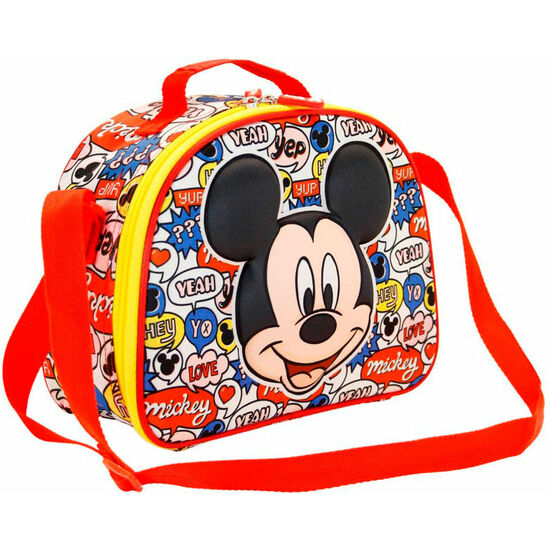 BOLSA PORTAMERIENDAS 3D YEAH MICKEY DISNEY image 0