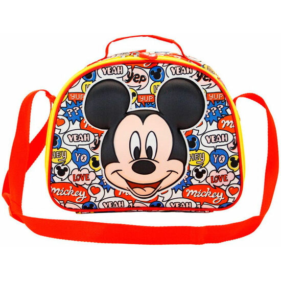 BOLSA PORTAMERIENDAS 3D YEAH MICKEY DISNEY image 2