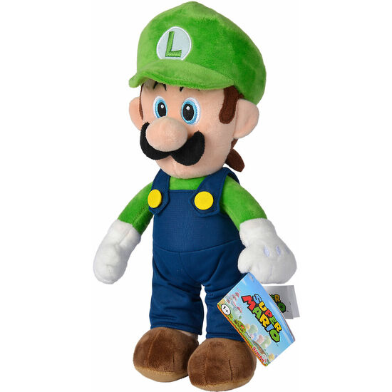 PELUCHE LUIGI SUPER MARIO BROS 30CM image 1