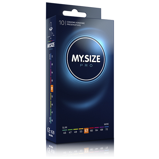 MY SIZE 57 CONDOMS 10 PCS image 0