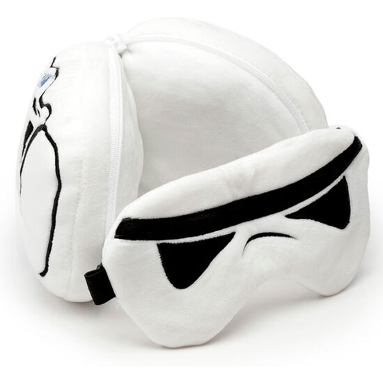 ALMOHADA VIAJE ANTIFAZ SOLDADO IMPERIAL STORMTROOPER STAR WARS RESTEAZZZ image 1