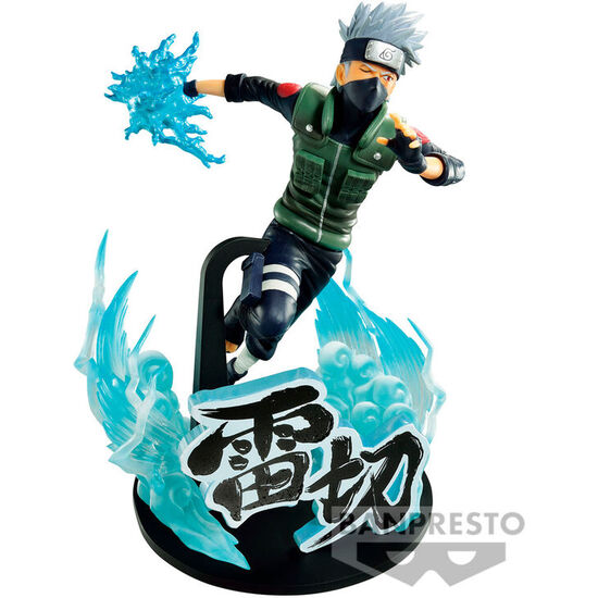 FIGURA HATAKE KAKASHI VIBRATION STARS NARUTO SHIPPUDEN 21CM image 1