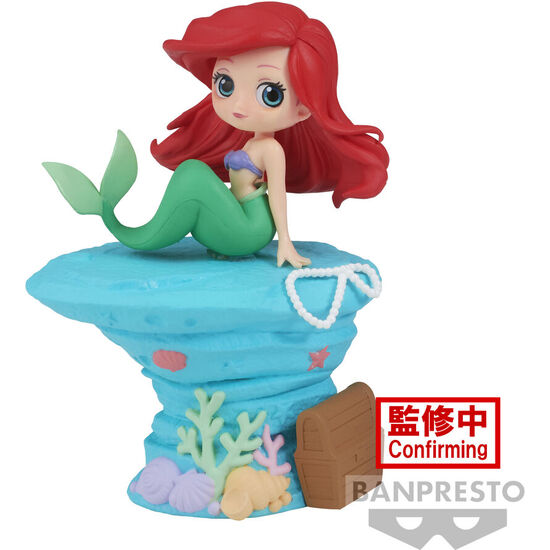 FIGURA ARIEL VER.A LA SIRENITA DISNEY CHARACTERS Q POSKET 9CM image 0