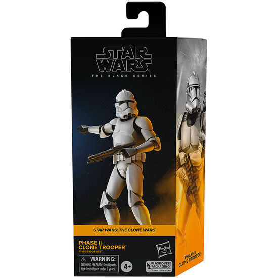 FIGURA PHASE II CLONE TROOPER THE CLONE WARS STAR WARS 15CM image 0