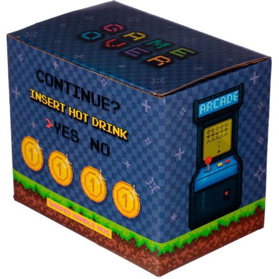 TAZA ASA 3D JOYSTICK PIXEL GAME OVER image 0